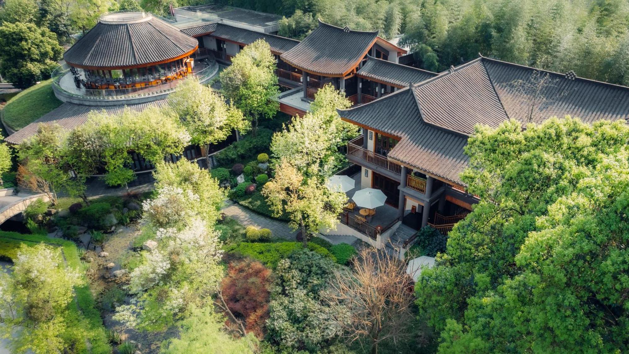 Six Senses Qing Cheng Mountain Ξενοδοχείο Τσενγκντού Εξωτερικό φωτογραφία