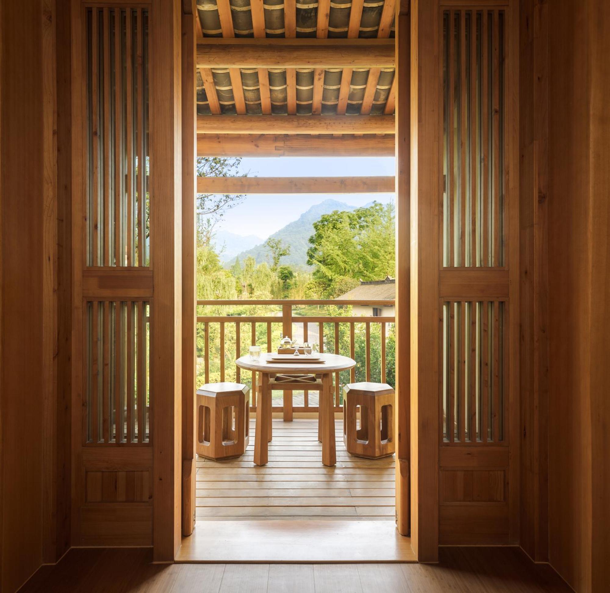 Six Senses Qing Cheng Mountain Ξενοδοχείο Τσενγκντού Εξωτερικό φωτογραφία