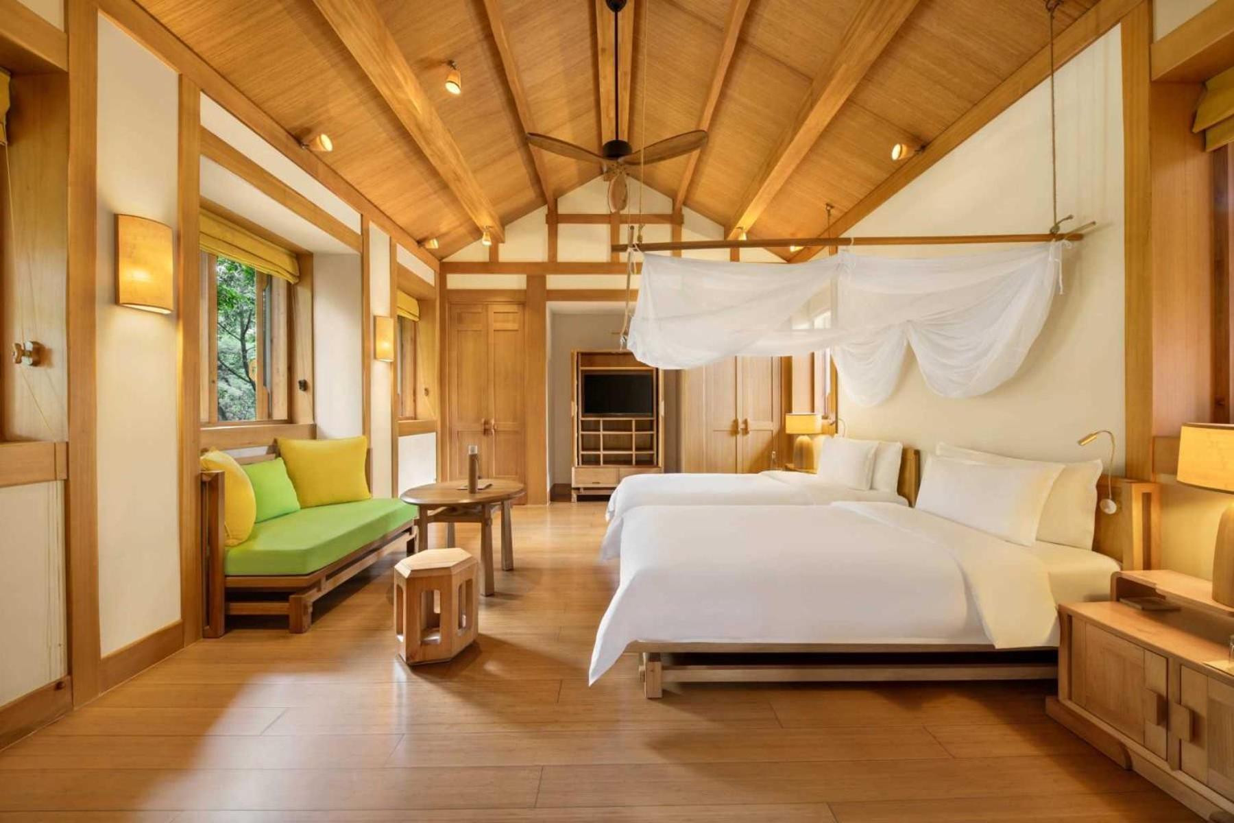 Six Senses Qing Cheng Mountain Ξενοδοχείο Τσενγκντού Εξωτερικό φωτογραφία