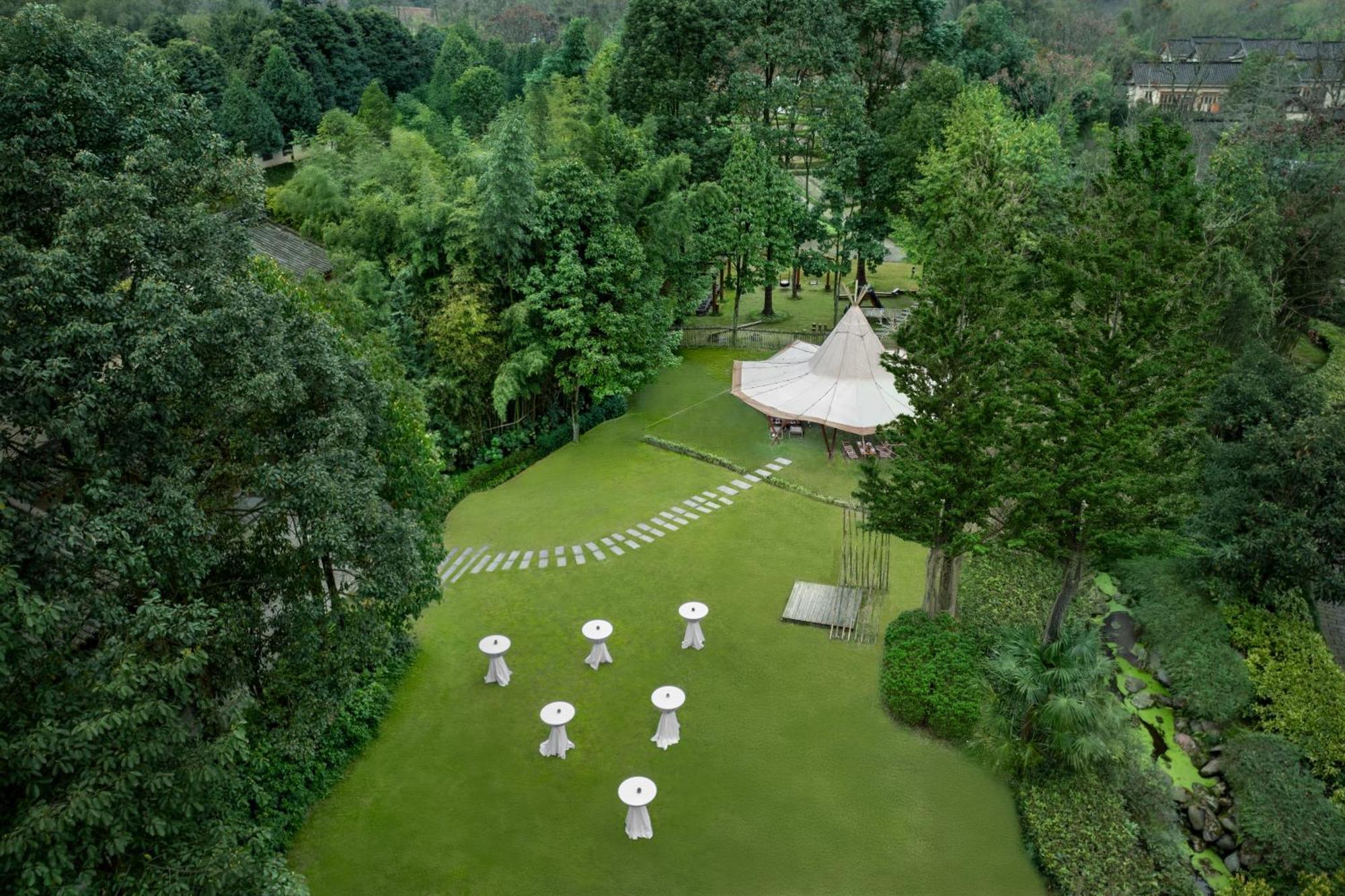 Six Senses Qing Cheng Mountain Ξενοδοχείο Τσενγκντού Εξωτερικό φωτογραφία